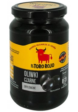 Оливки чорні El Toro Rojo без кісточки, 340 г